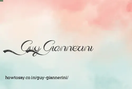Guy Giannerini