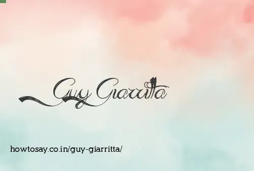 Guy Giarritta