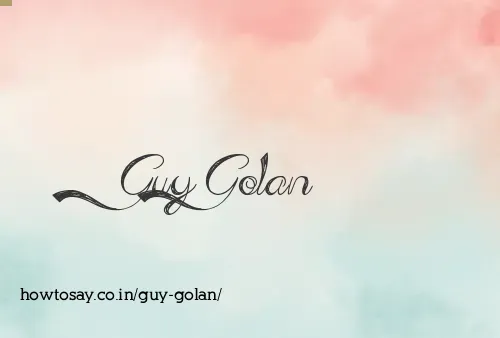 Guy Golan