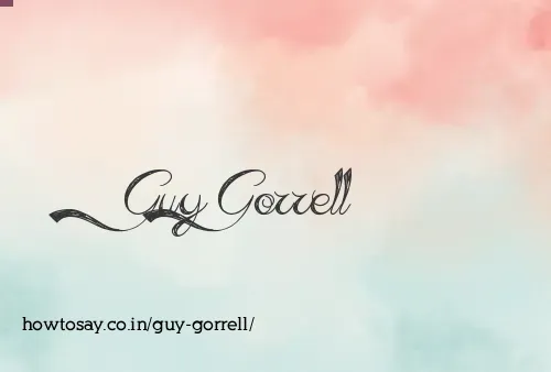 Guy Gorrell