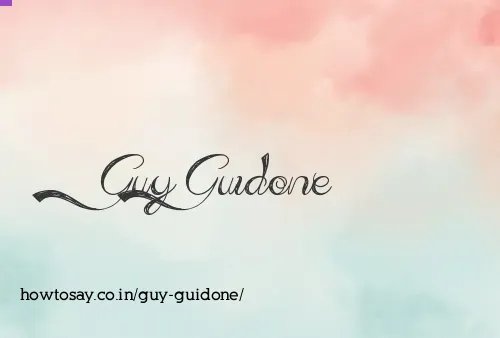 Guy Guidone