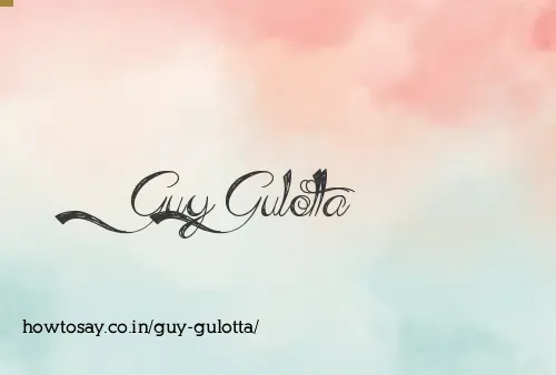 Guy Gulotta