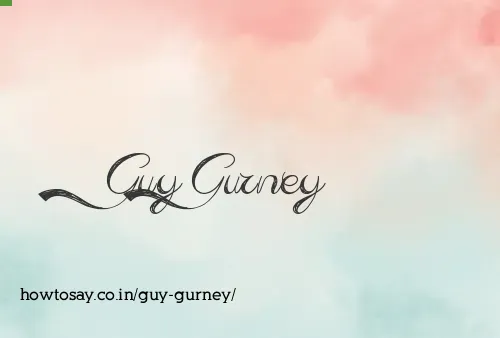 Guy Gurney