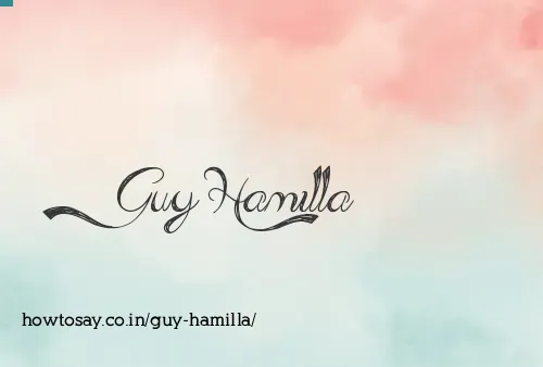 Guy Hamilla