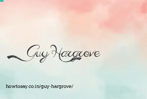 Guy Hargrove