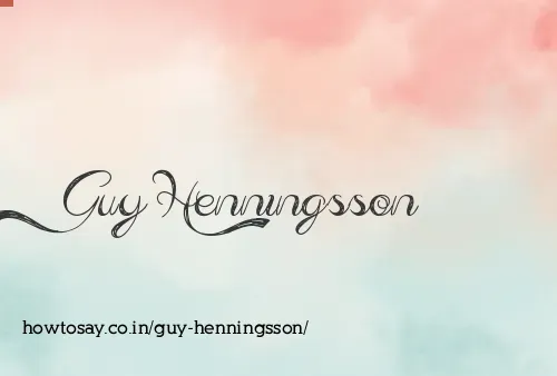 Guy Henningsson