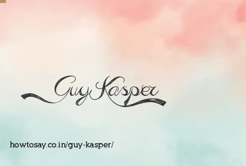 Guy Kasper
