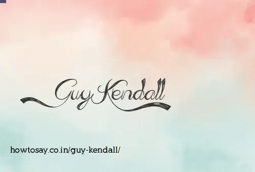 Guy Kendall