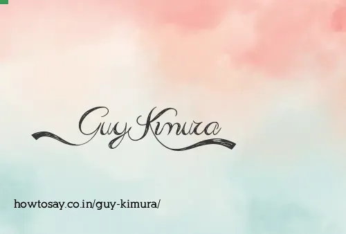 Guy Kimura