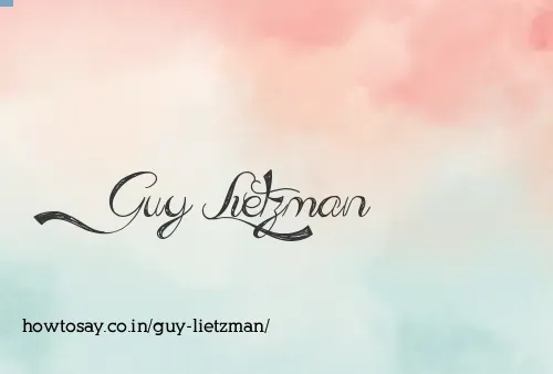 Guy Lietzman