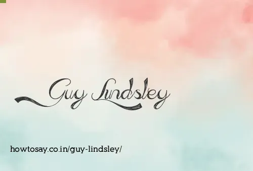 Guy Lindsley