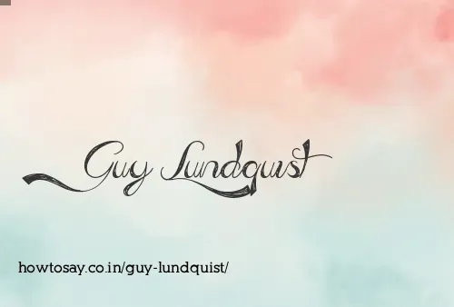 Guy Lundquist