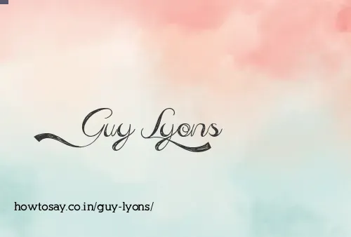 Guy Lyons