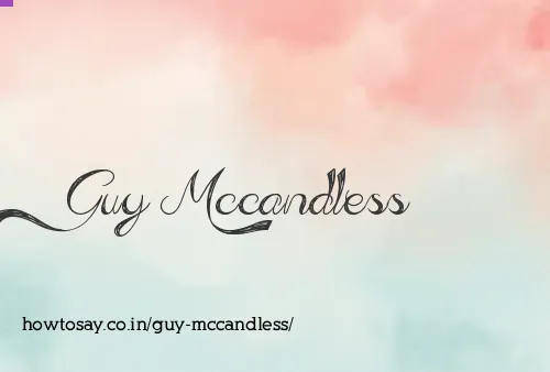 Guy Mccandless