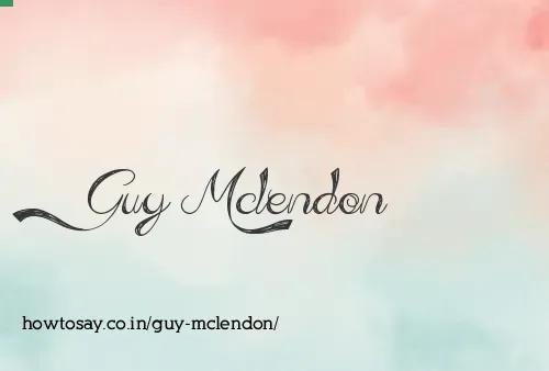 Guy Mclendon