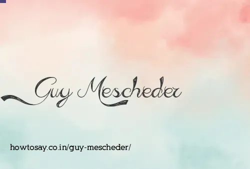 Guy Mescheder