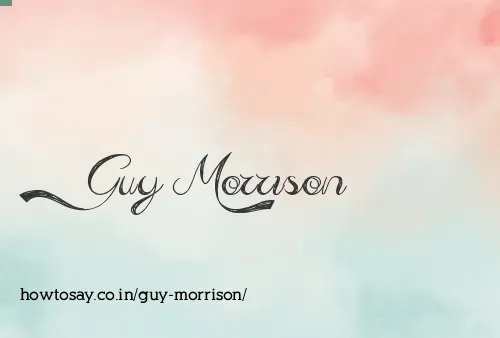 Guy Morrison