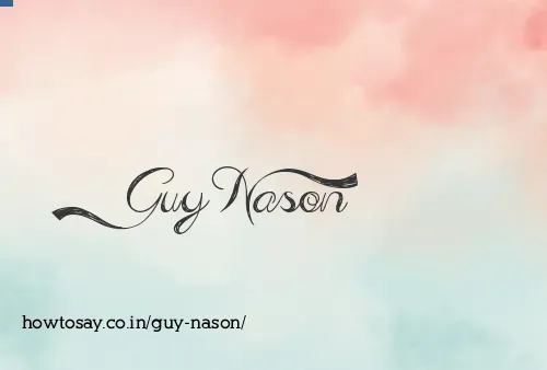 Guy Nason