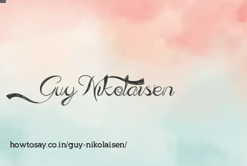 Guy Nikolaisen