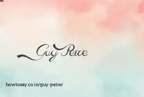 Guy Peire