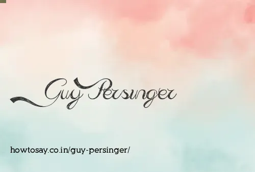Guy Persinger