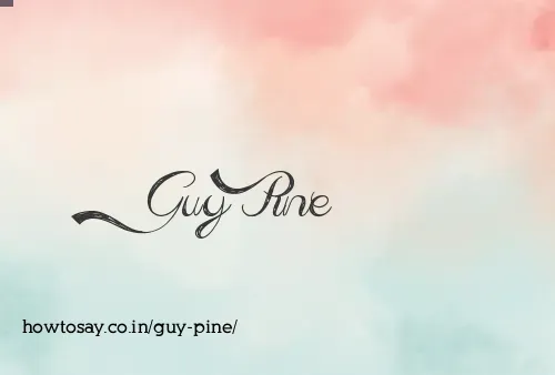 Guy Pine