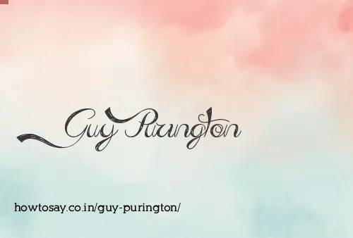Guy Purington