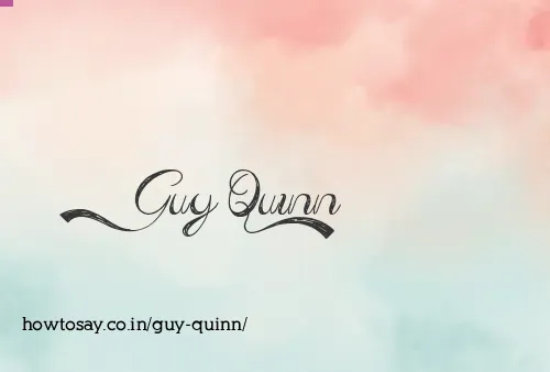 Guy Quinn