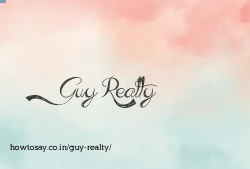 Guy Realty