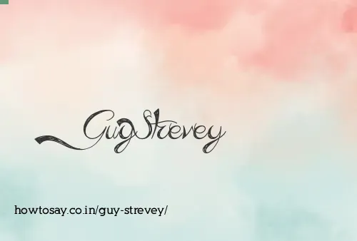 Guy Strevey