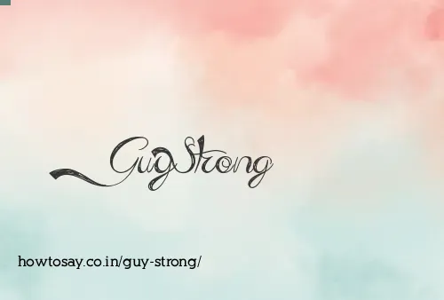 Guy Strong