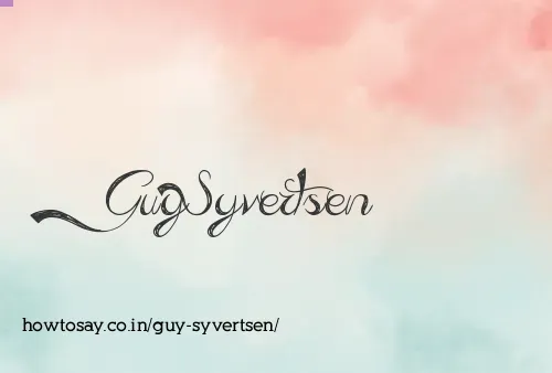 Guy Syvertsen