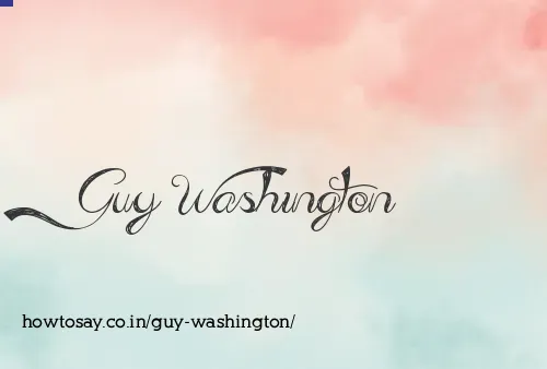 Guy Washington