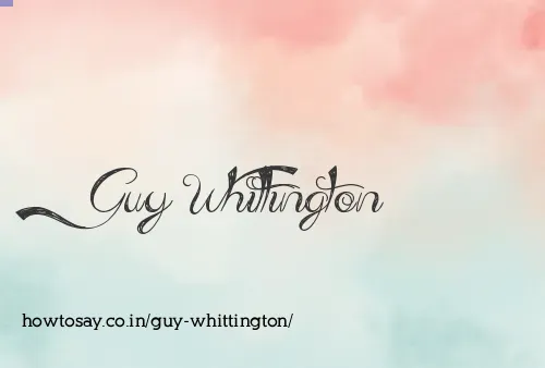 Guy Whittington