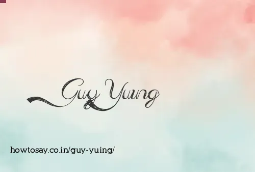 Guy Yuing