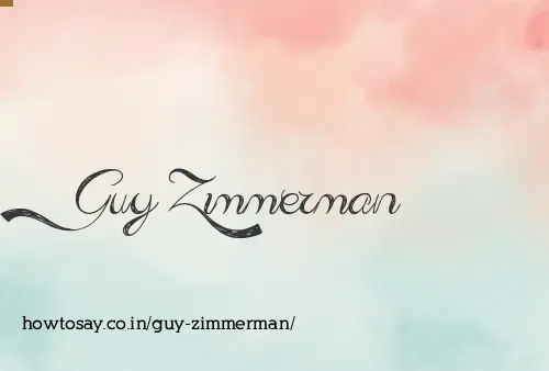 Guy Zimmerman