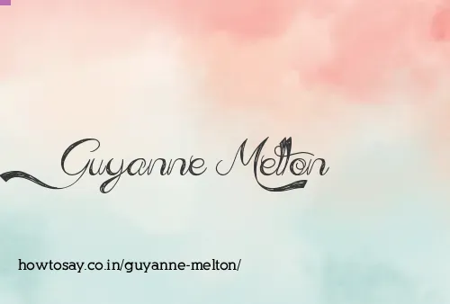 Guyanne Melton