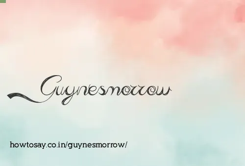 Guynesmorrow
