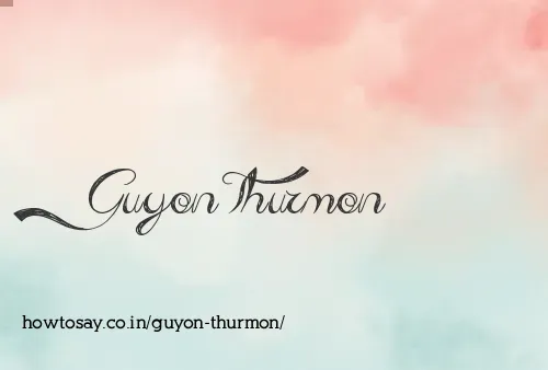 Guyon Thurmon