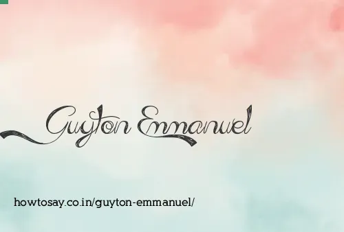 Guyton Emmanuel