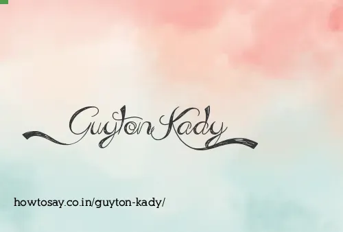 Guyton Kady