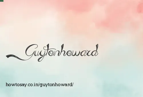 Guytonhoward