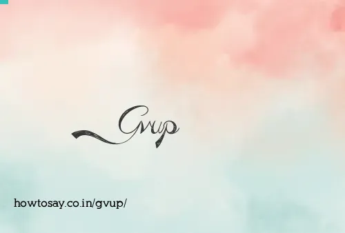 Gvup