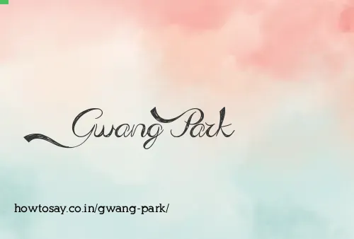 Gwang Park