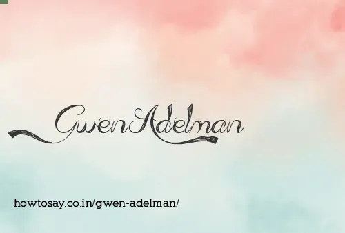Gwen Adelman