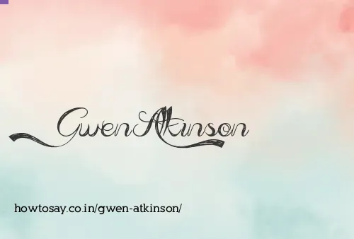 Gwen Atkinson
