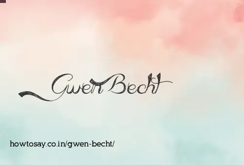 Gwen Becht