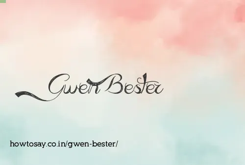 Gwen Bester