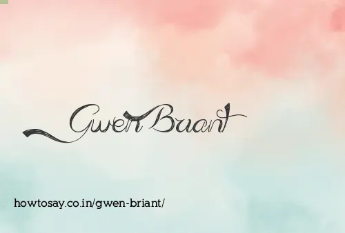 Gwen Briant
