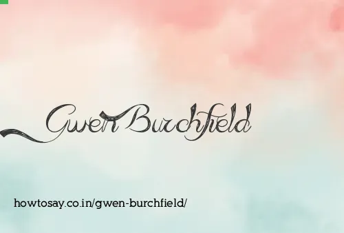 Gwen Burchfield